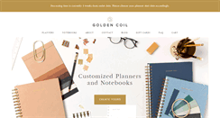 Desktop Screenshot of goldencoil.com
